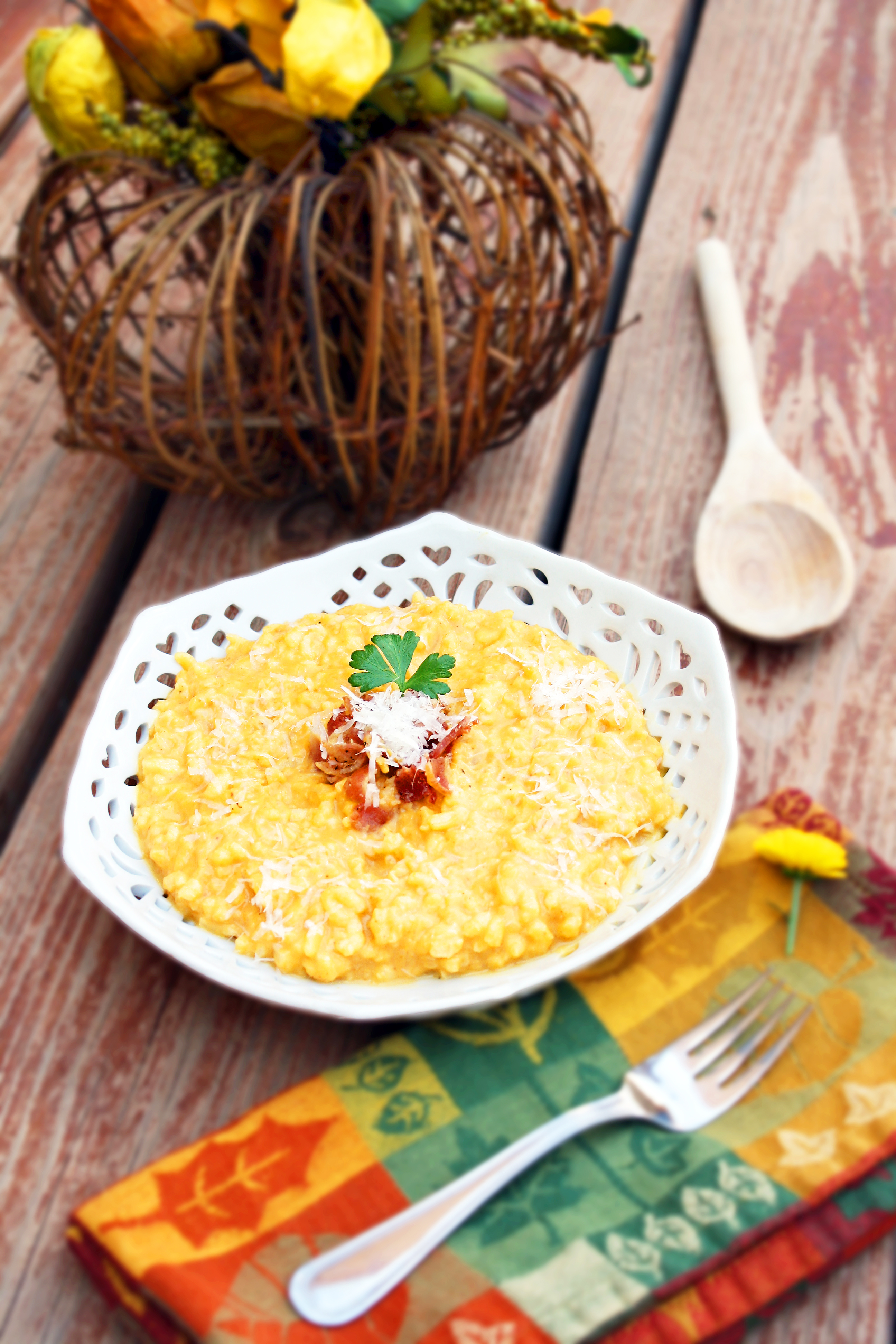 Creamy Pumpkin Risotto With Bacon And Parmesan The Comfort Of Cooking,Diy Basement Subfloor