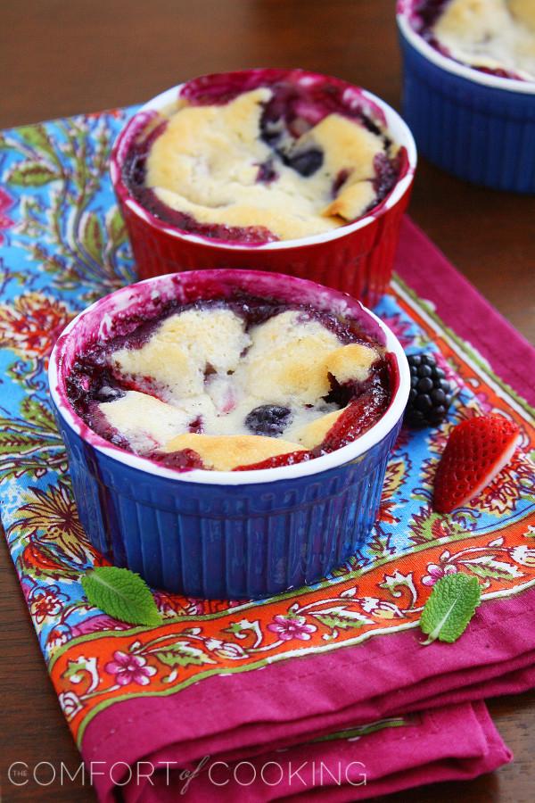 Mixed Berry Cobbler The Comfort of Cooking