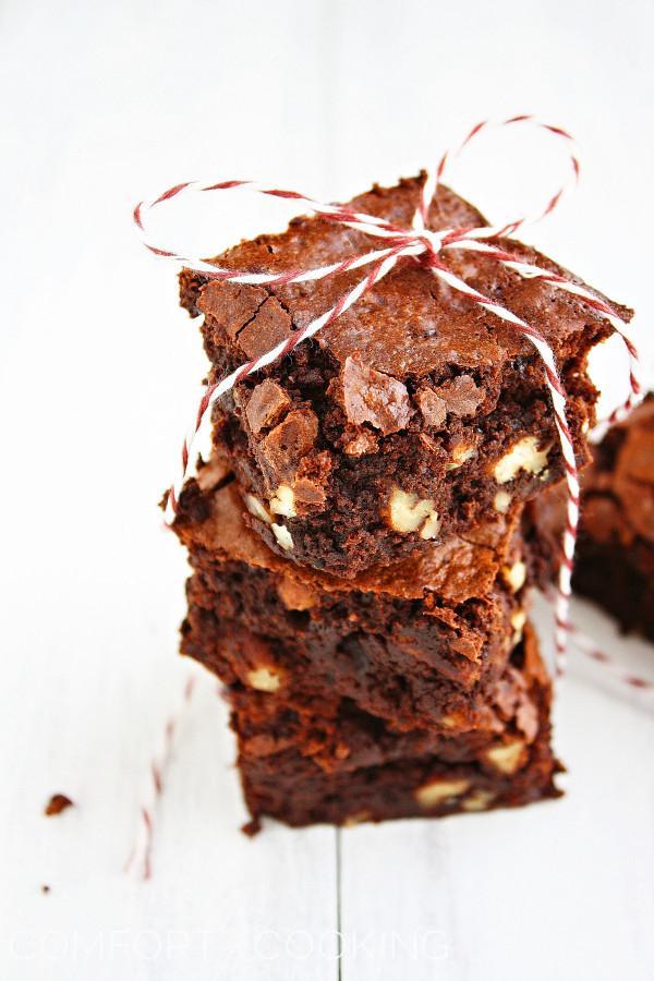 Gluten Free Fudgy Pecan Brownies The Comfort of Cooking