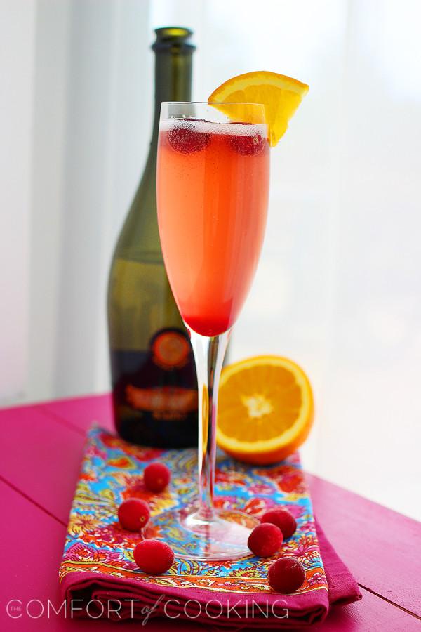Cranberry Orange Prosecco Cocktail The Comfort of Cooking