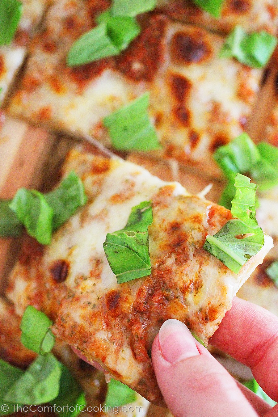 Classic Margherita Pizza – My favorite, best-ever recipe! You'll go for slice-after-slice of this scrumptious, authentic Margherita pizza! | thecomfortofcooking.com