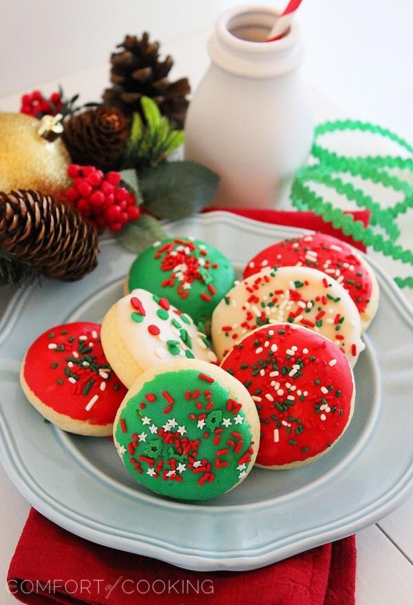 Soft Frosted Lofthouse-Style Cookies – Buttery soft Lofthouse cookies made easily from scratch! Just like store bought, but better. | thecomfortofcooking.com