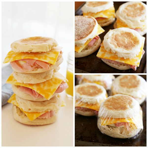 Homemade Freezer Breakfast Sandwiches