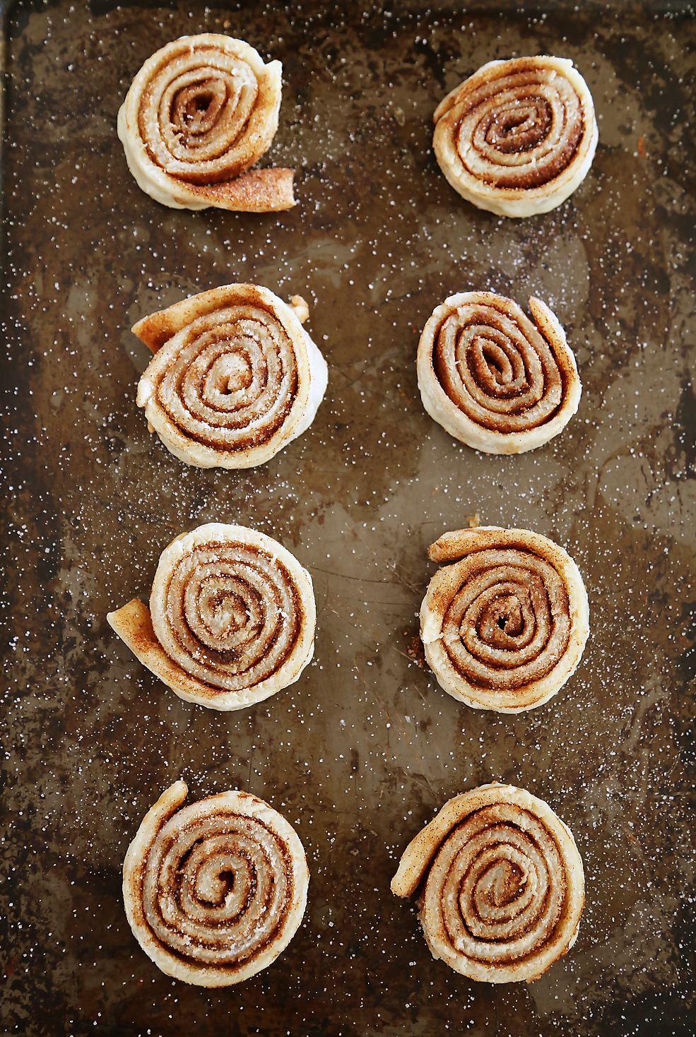 3-Ingredient Cinnamon Sugar Pie Crust Cookies - The ultimate comfort cookie and full of soft, buttery cinnamon-sugar flavor! Thecomfortofcooking.com