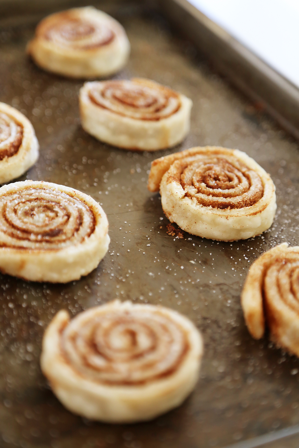 3-Ingredient Cinnamon Sugar Pie Crust Cookies - The ultimate comfort cookie and full of soft, buttery cinnamon-sugar flavor! Thecomfortofcooking.com