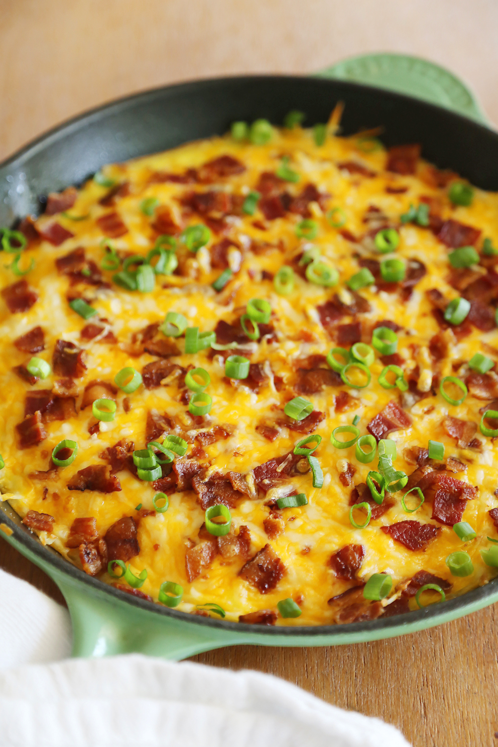 Bacon, Potato, and Egg Casserole