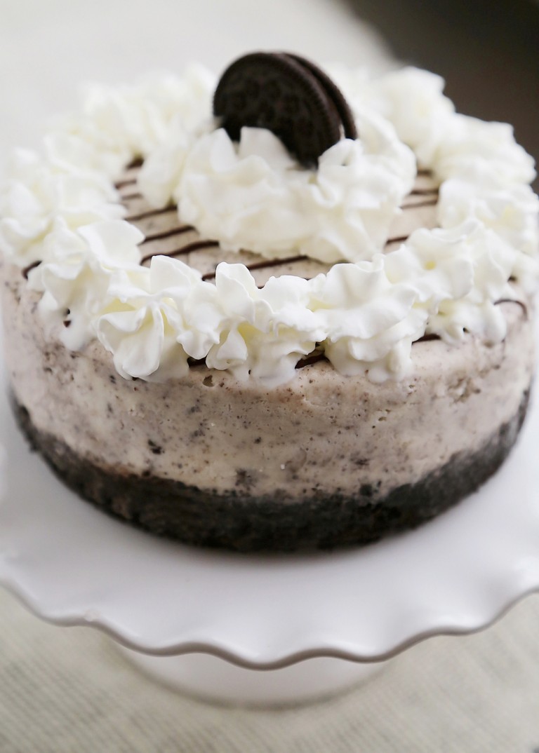 Easy Cookies ‘n Cream Ice Cream Cake The Comfort of Cooking