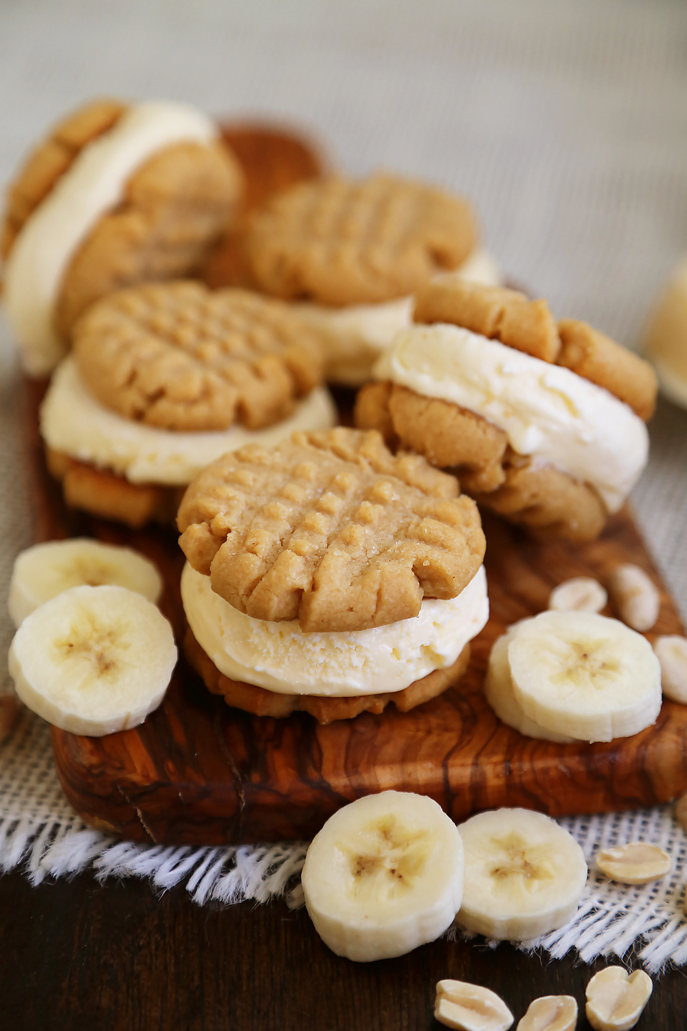 Banana Ice Cream with Peanut Butter