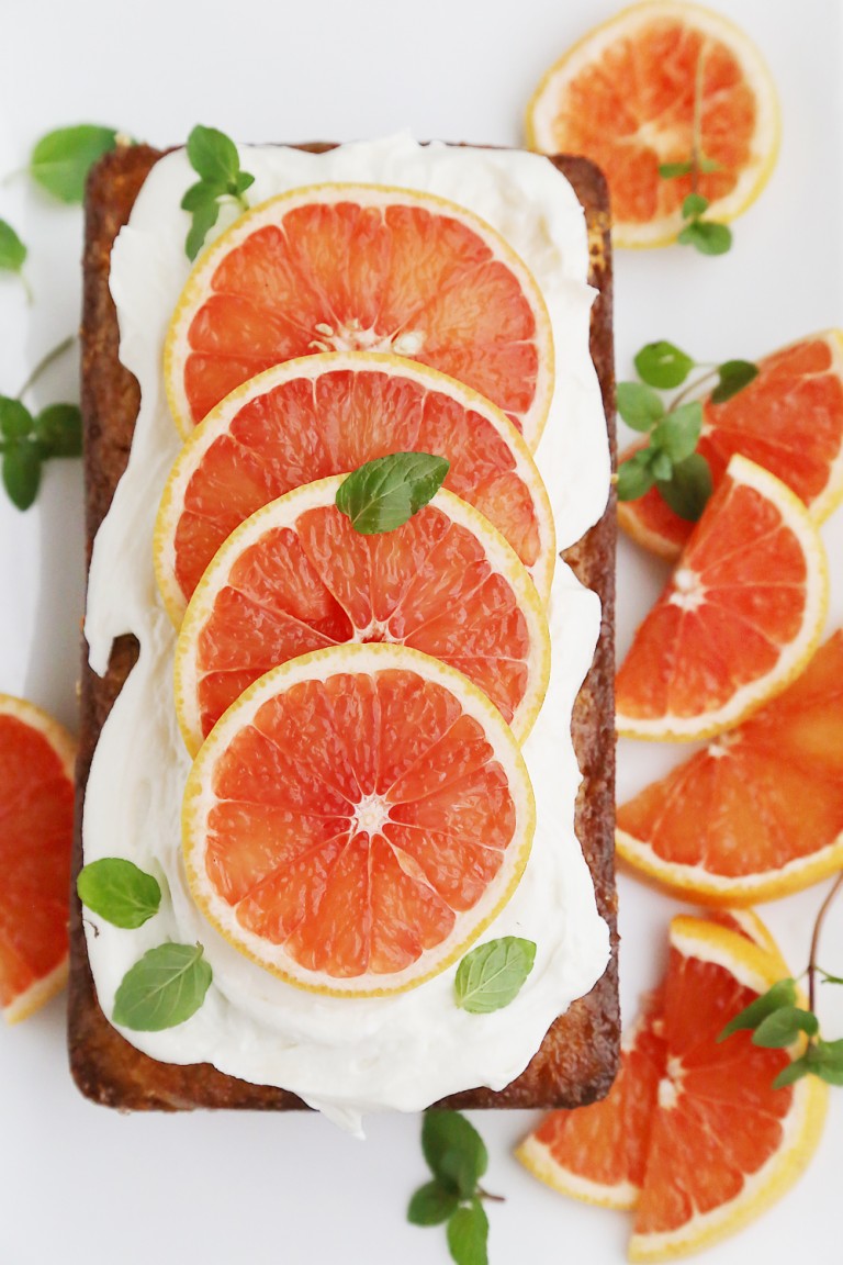 Super Moist Grapefruit Cake