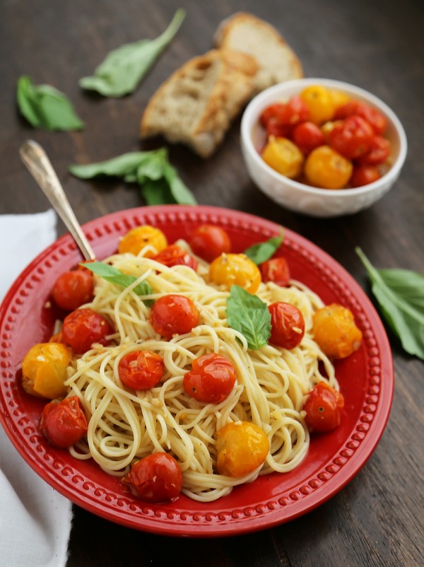 Garlic Roasted Cherry Tomatoes The Comfort of Cooking