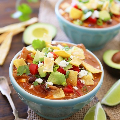 Easy Chicken Tortilla Soup