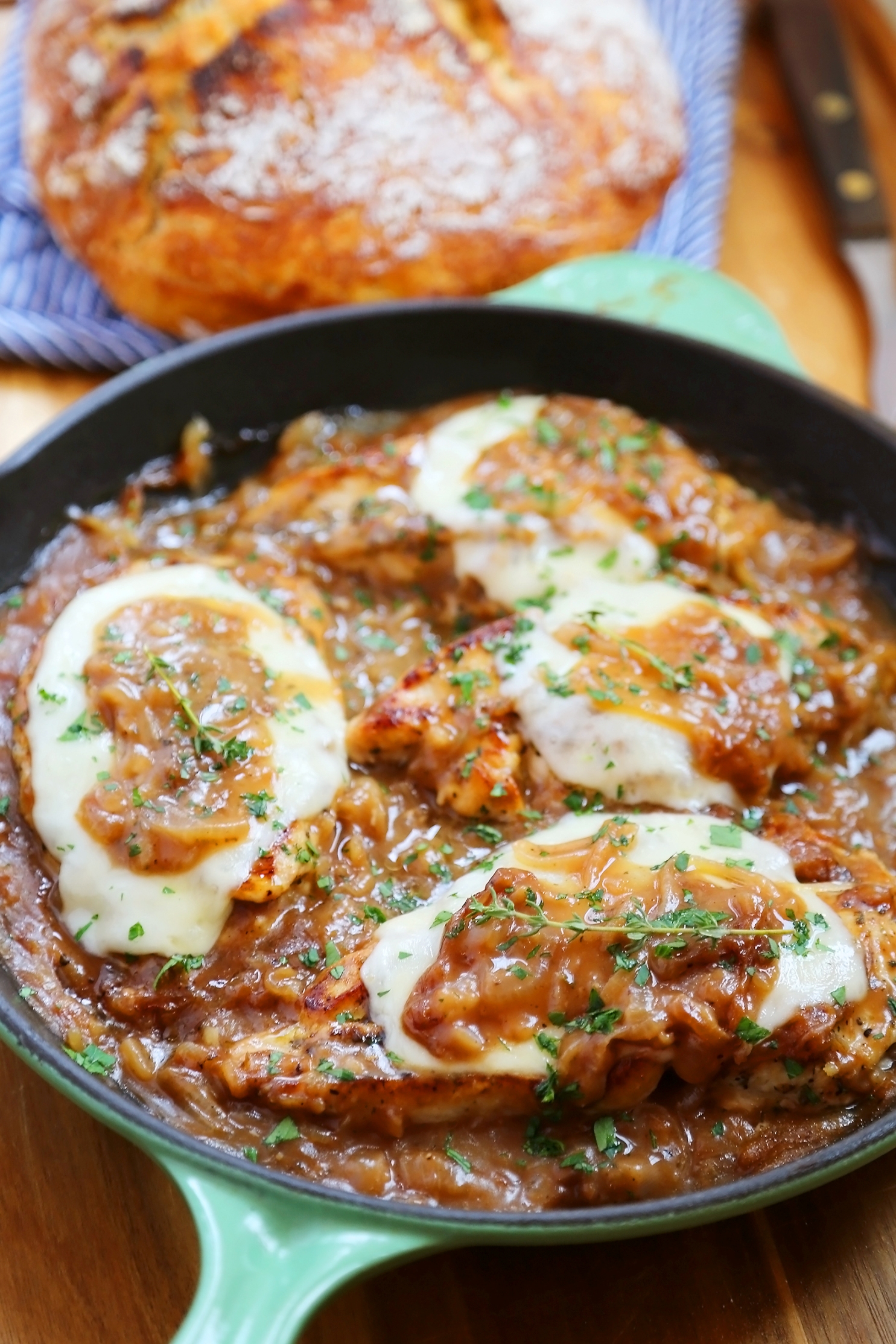 Skillet French Onion Chicken – The Comfort of Cooking