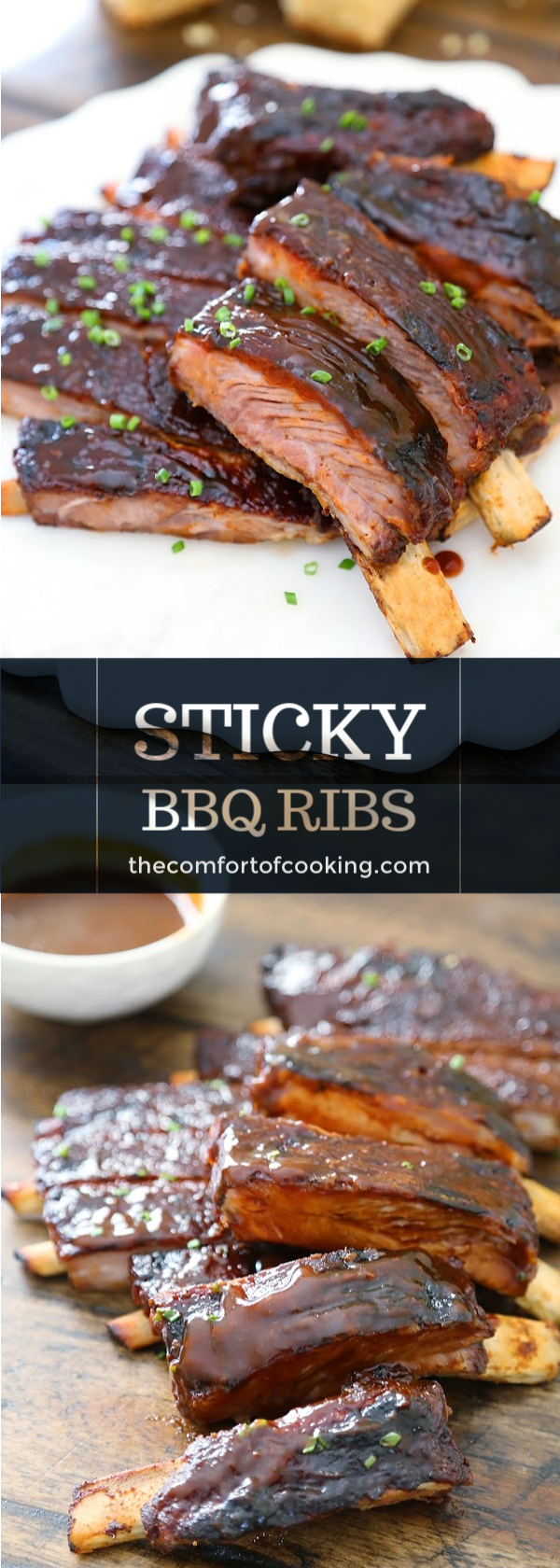 Sticky BBQ Spareribs - Melt-in-your-mouth, saucy BBQ spare ribs made in under 30 minutes! thecomfortofcooking.com