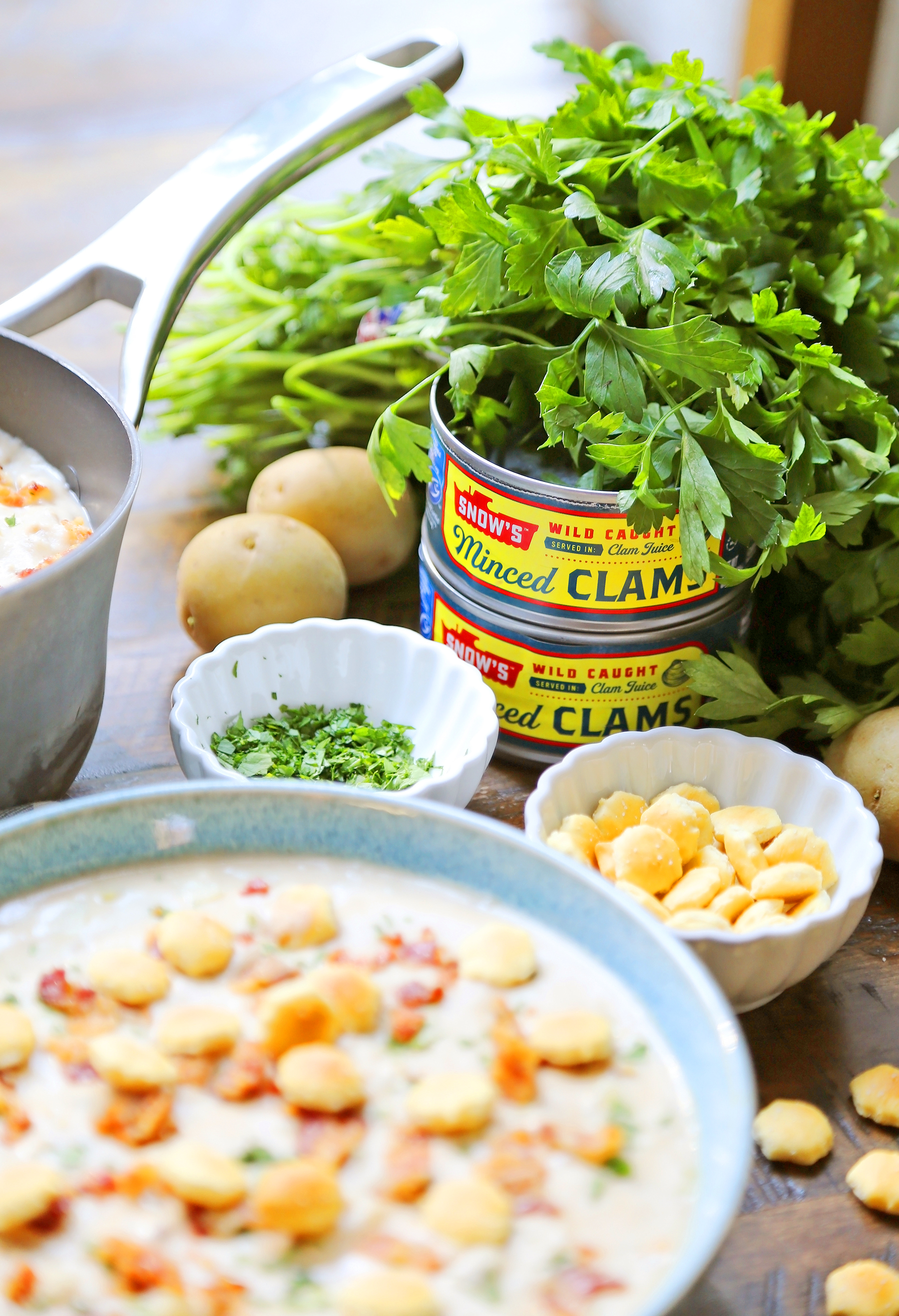 Easy Clam Chowder Recipe - Belly Full