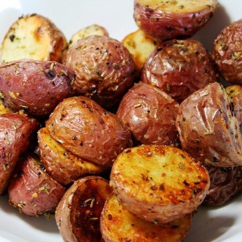 Herb Roasted Potatoes & Pearl Onions