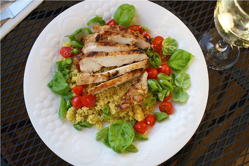 Spiced Chicken with Couscous Salad