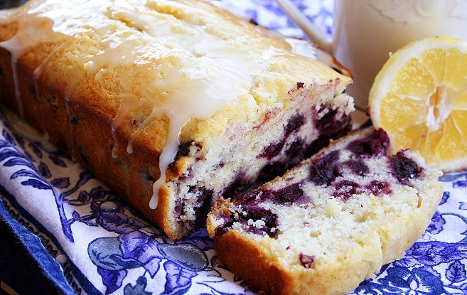 Lemon Blueberry Breakfast Bread