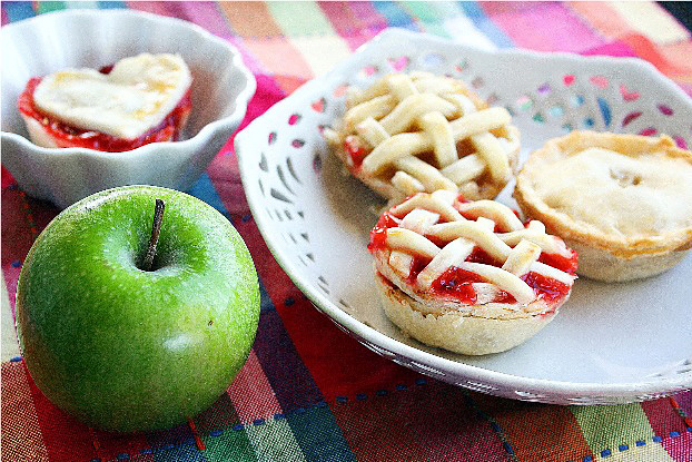 Mini Apple and Cherry Pies