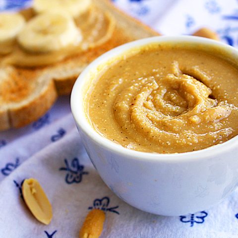 Homemade Vanilla-Honey Peanut Butter