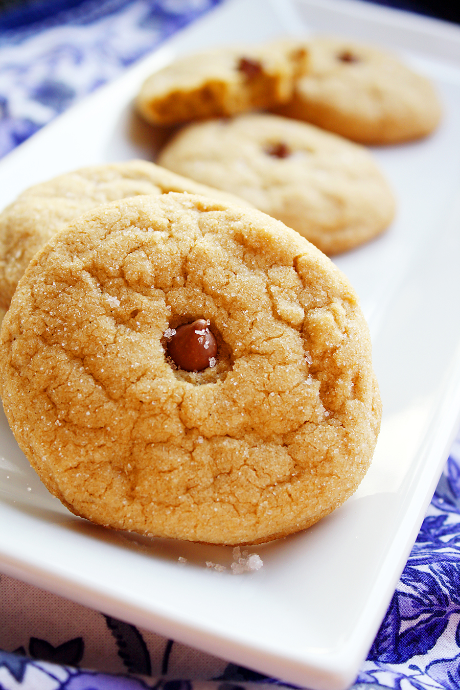 Brown Sugar Cookies with Fleur de Sel