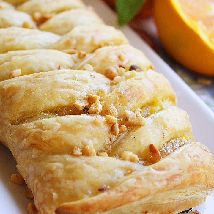 Orange Cheese Danish Pastry
