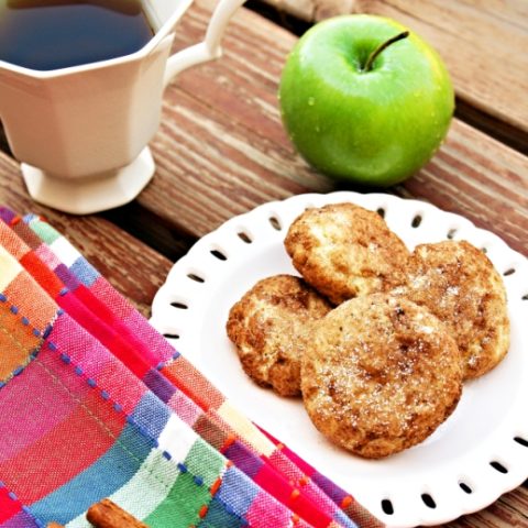 Soft Apple Cinnamon Snickerdoodles