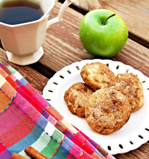 Soft Apple Cinnamon Snickerdoodles