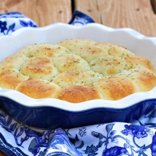 Rosemary & Sea Salt Parker House Rolls
