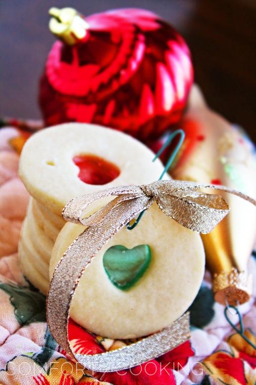 Stained Glass Cookie Ornaments