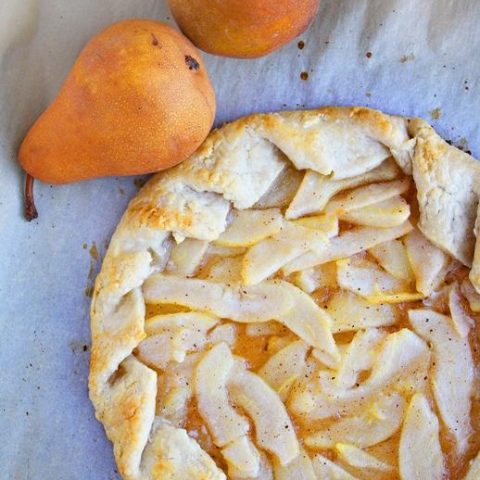 Rustic Pear Tart