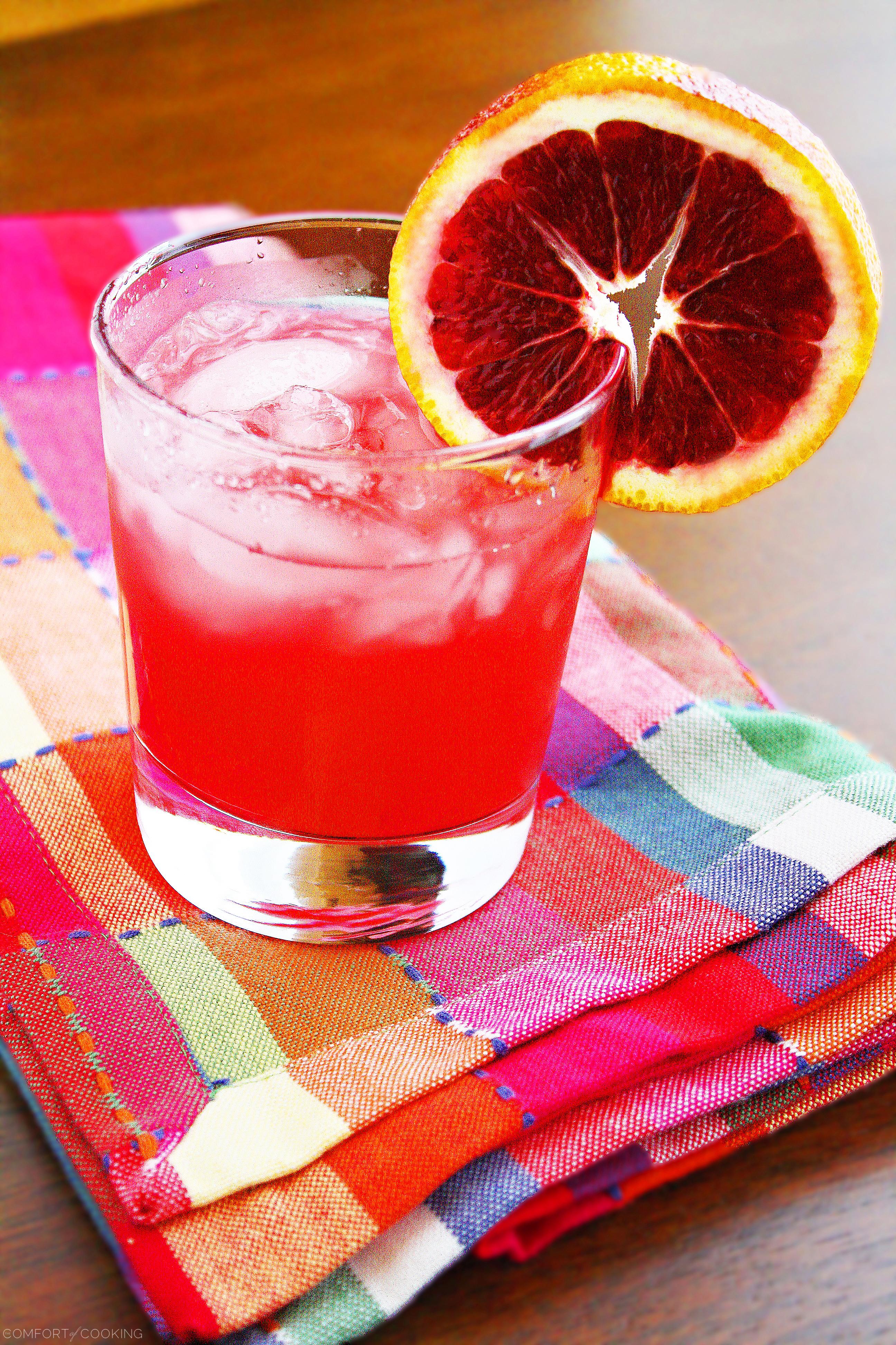 Blood Orange Margaritas