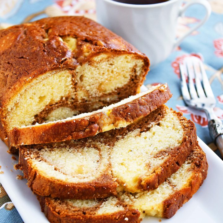Chocolate-Vanilla Marbled Bread