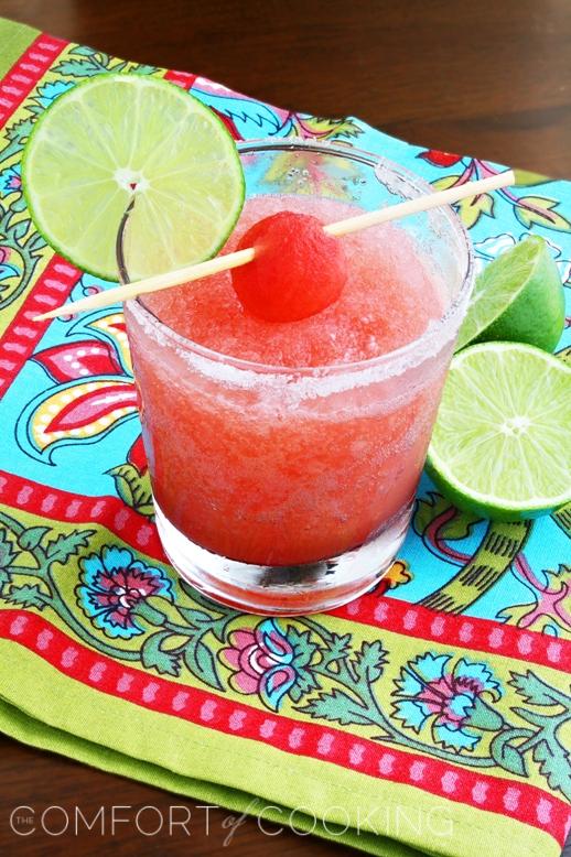 Frozen Watermelon Margaritas