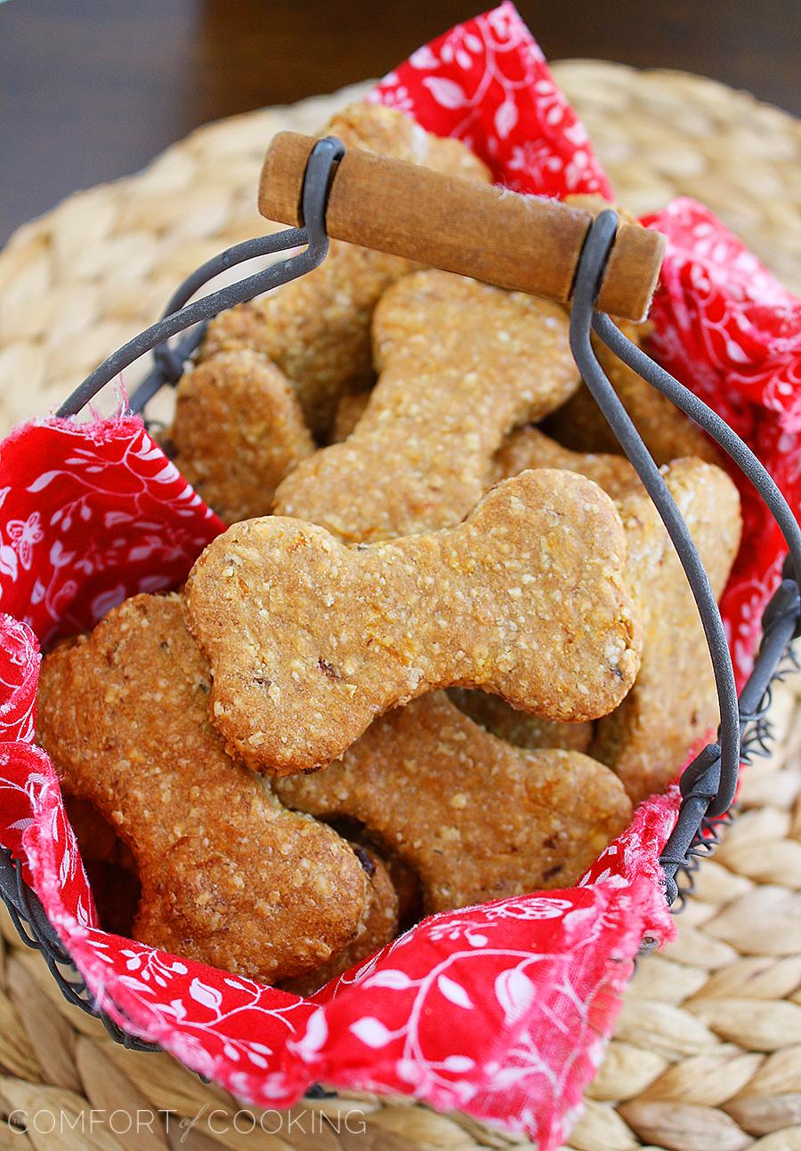 Homemade Peanut Butter & Bacon Dog Treats