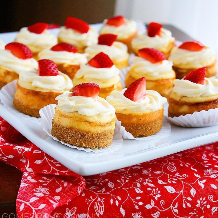 Mini Berry Cheesecakes