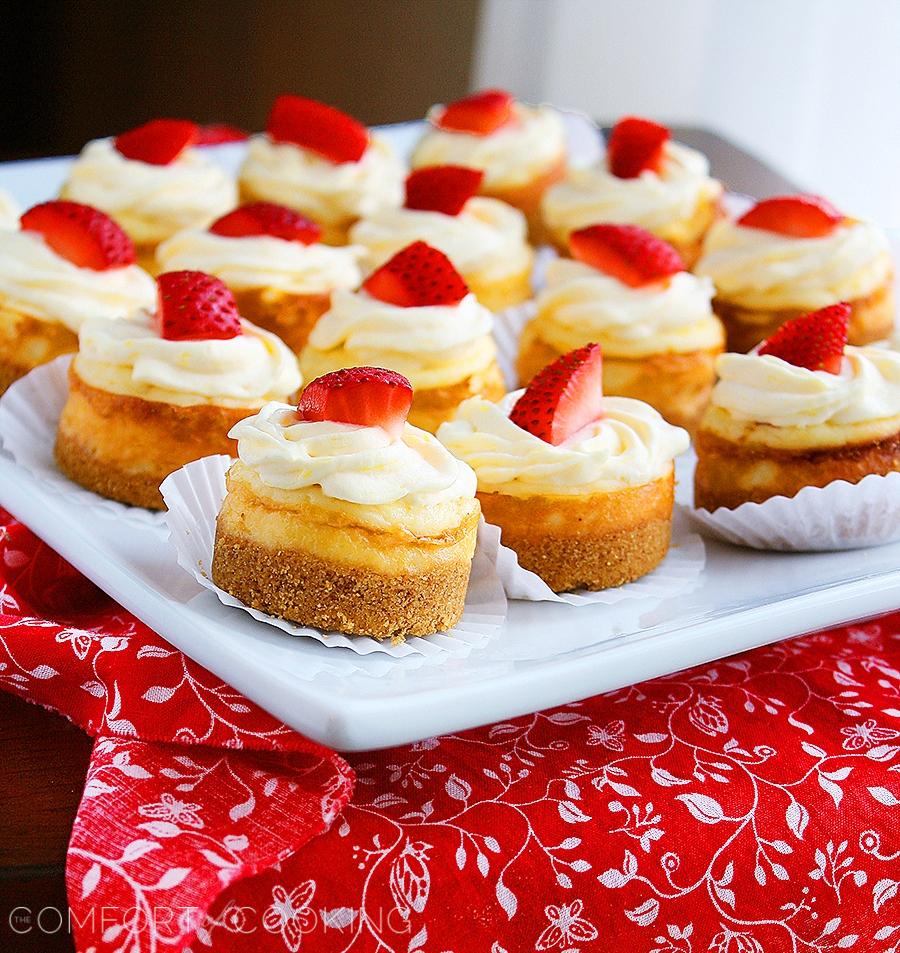 Mini Berry Cheesecakes