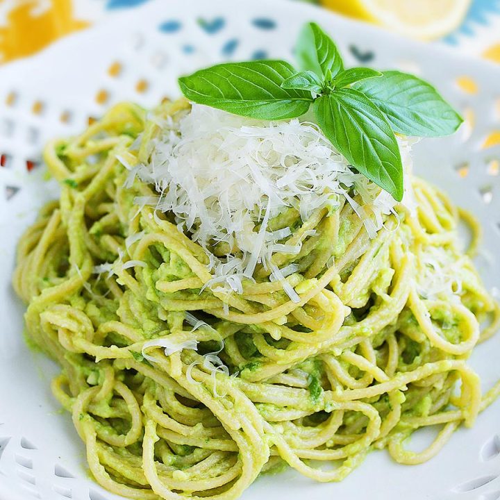 Creamy Avocado Pasta*