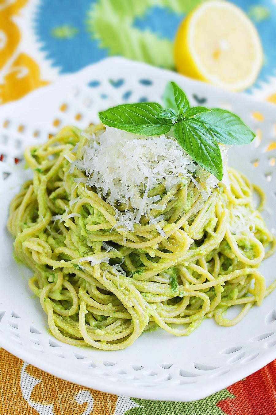 Creamy Avocado Pasta*