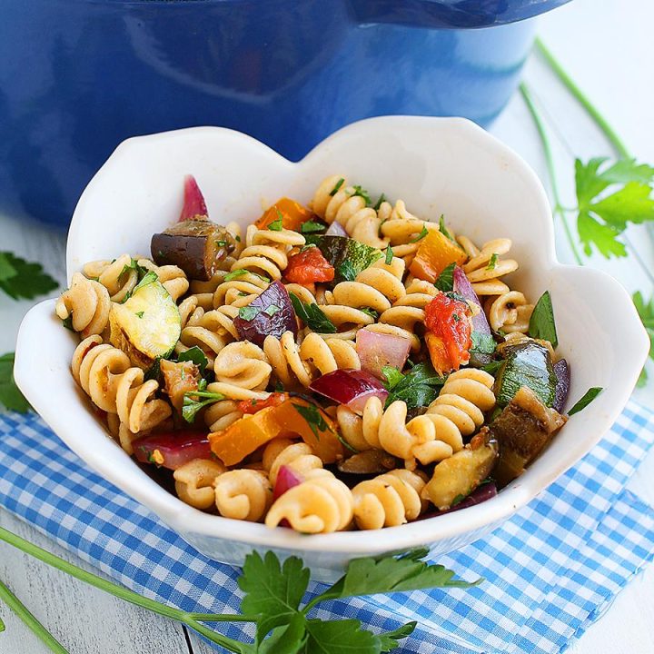 Grilled Ratatouille Pasta