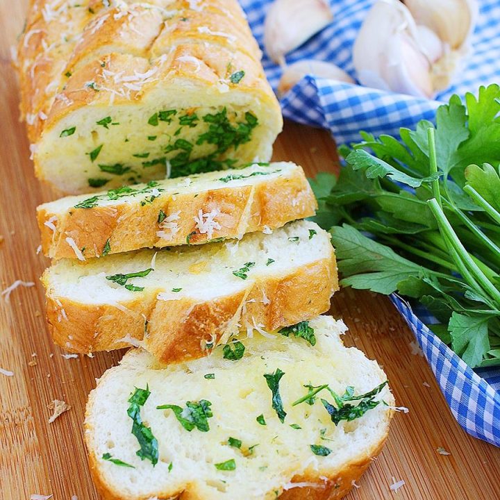 Parmesan Herb Garlic Bread