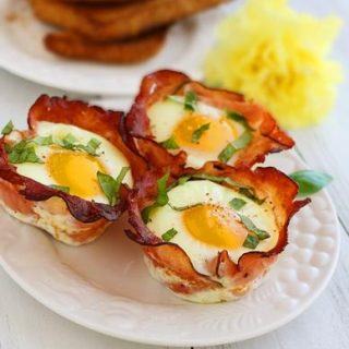 Crisp Ham and Egg Cups