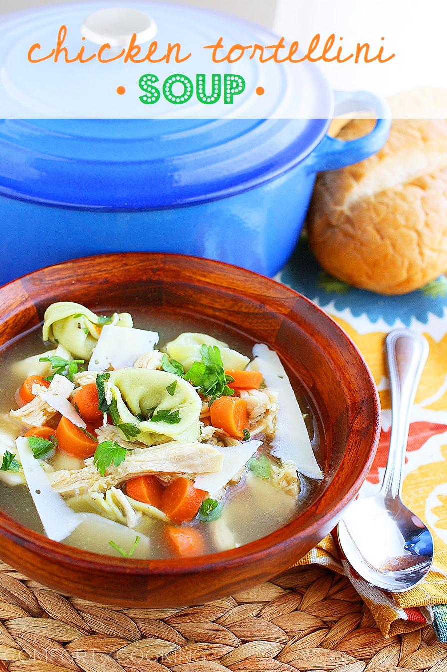 Chicken Tortellini Soup