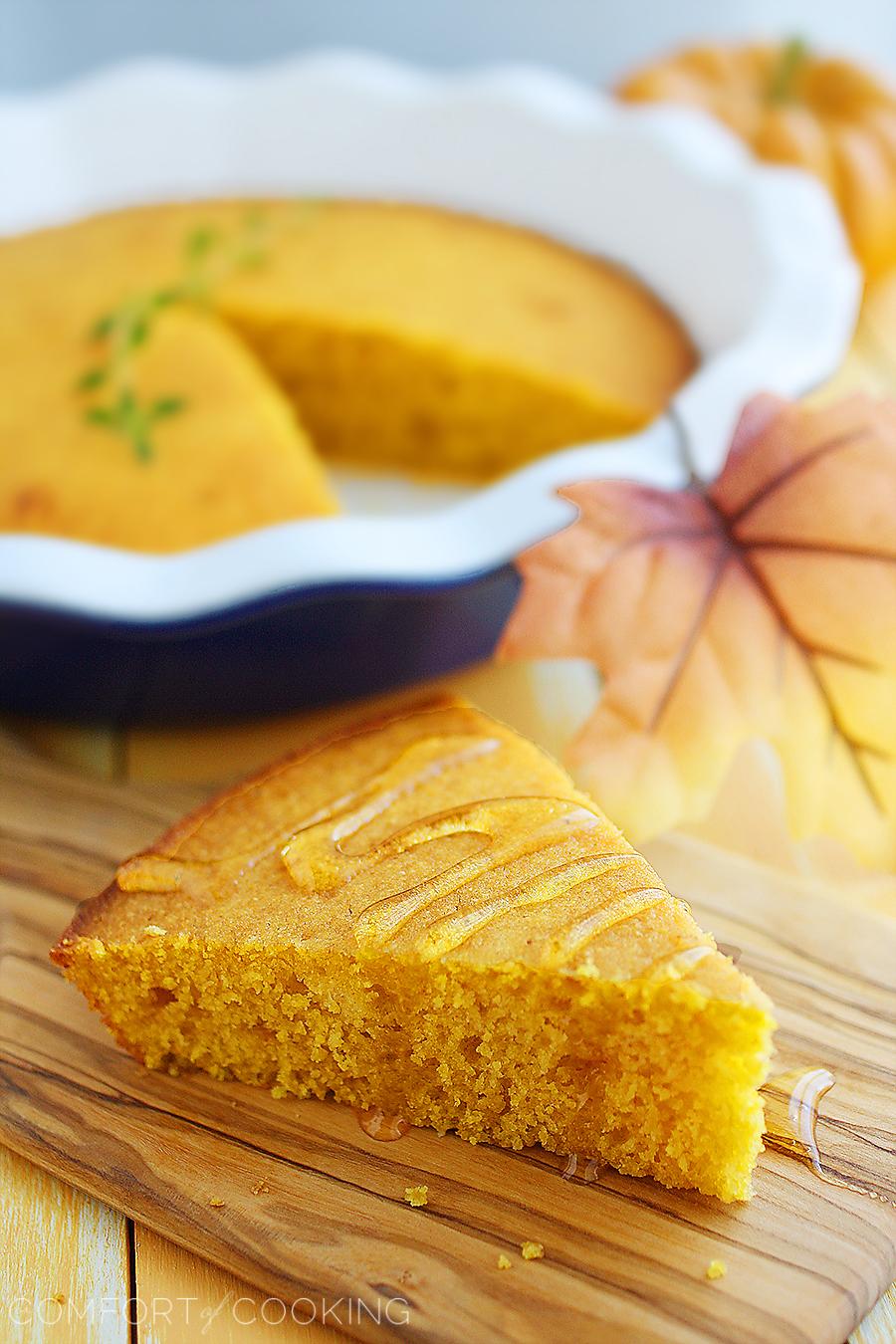 Pumpkin Honey Cornbread