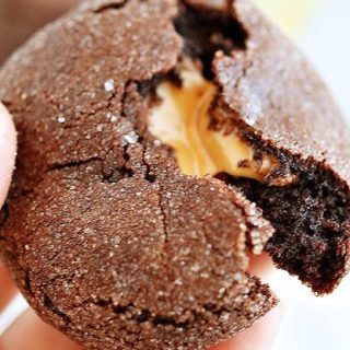 Salted Caramel Chocolate Cookies
