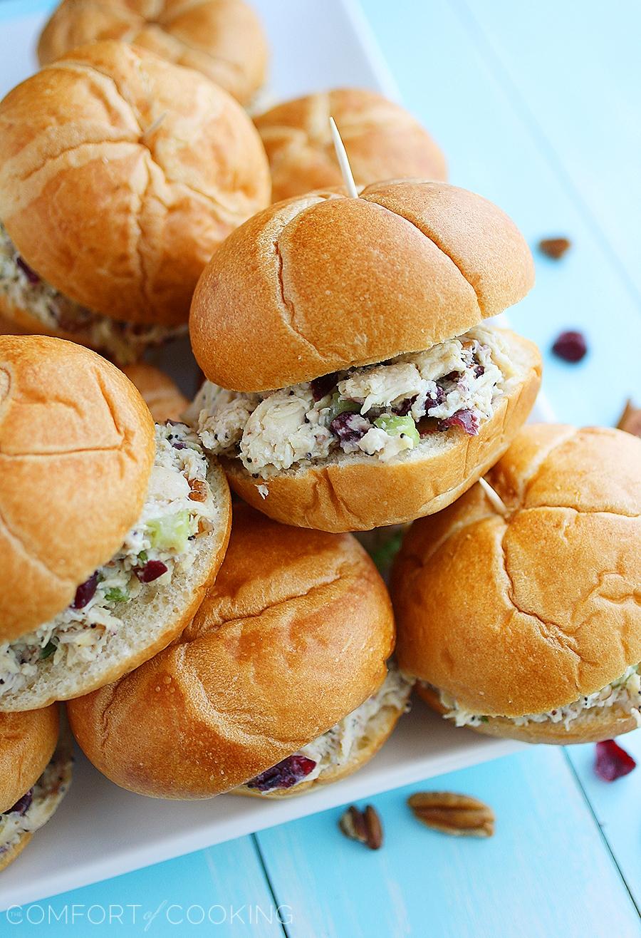 Sonoma Chicken Salad Sandwiches