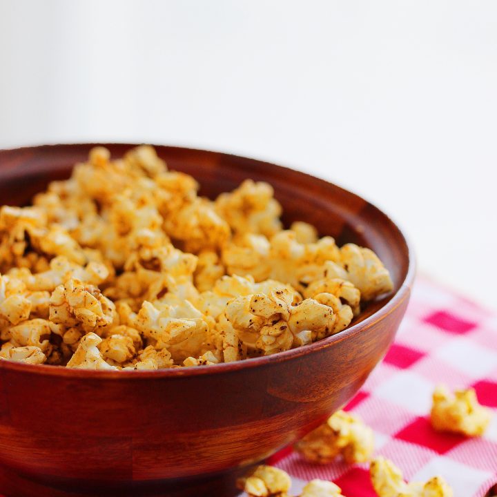 Sweet ‘n Spicy Brown Butter Popcorn