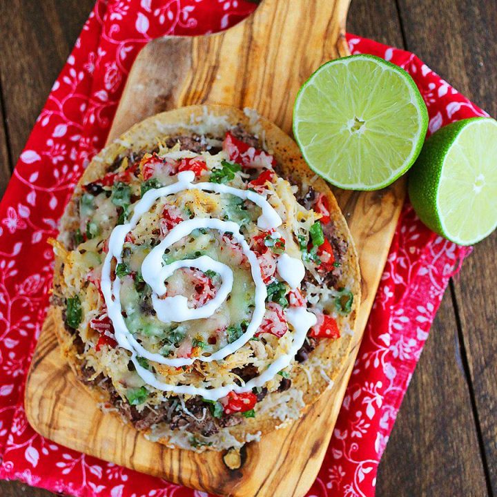 Baked Mexican Tostadas
