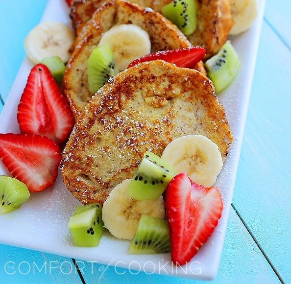 Overnight Cinnamon-Vanilla French Toast