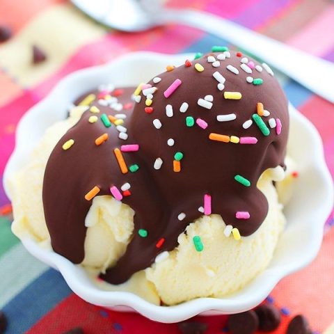 Homemade Chocolate Magic Shell