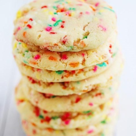 Soft Sprinkle Sugar Cookies
